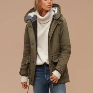 TNA Griffith Military Parka, Layered & All-Season Coat, XXS